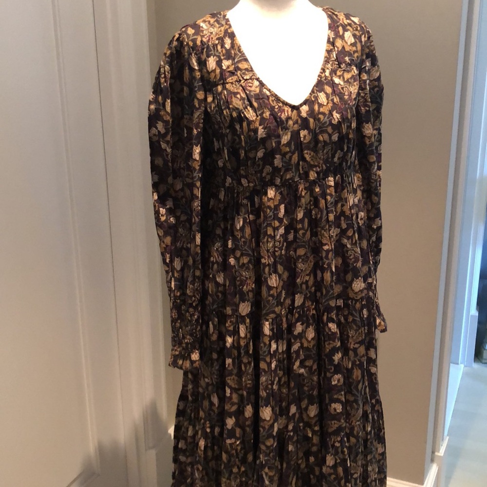 Anthropologie Odette Maxi dress size 2 - Picture 3 of 10